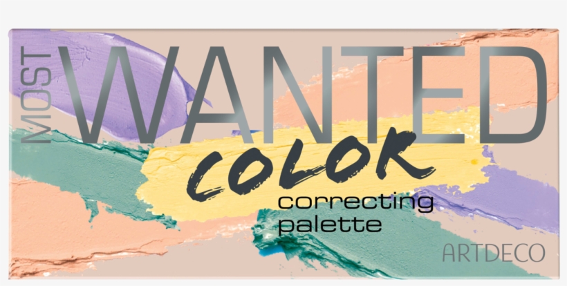 Artdeco Most Wanted Color Correcting Palette - Graphic Design, transparent png #3000379