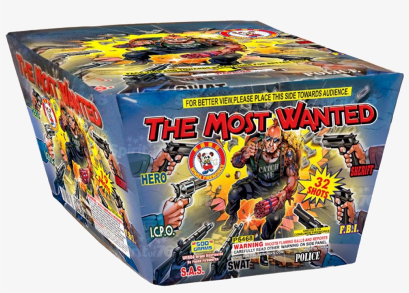 The Most Wanted - Panda Fireworks Group Co., Ltd., transparent png #3000474