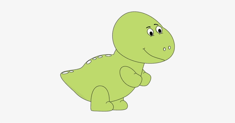 Green Baby Dinosaur - Dinosaur, transparent png #3000572
