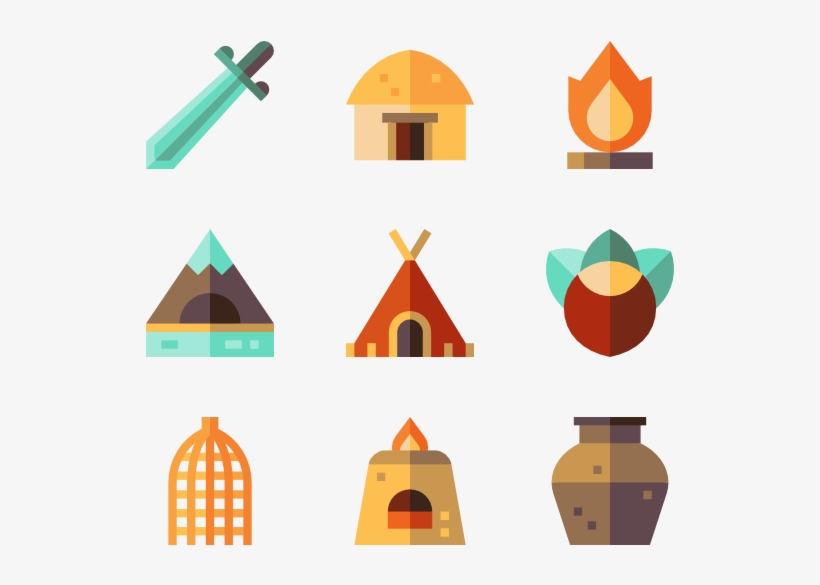 Prehistoric Age 50 Icons - Prehistory, transparent png #3000711