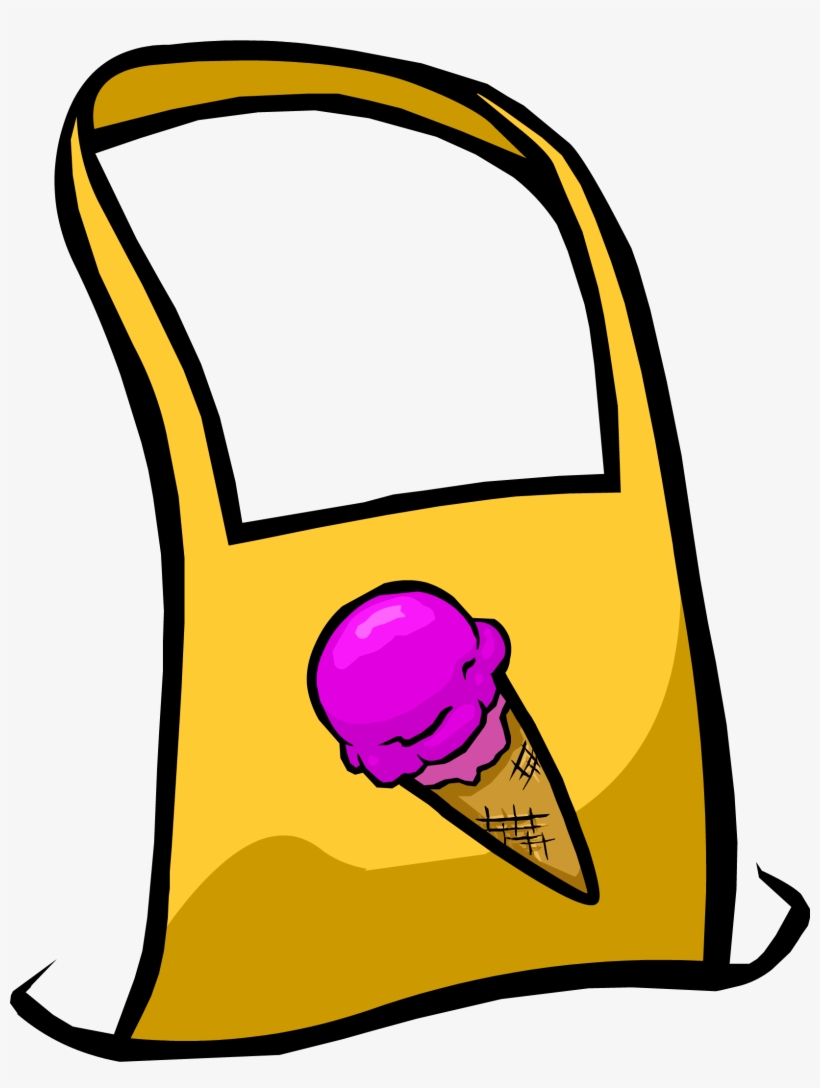 Ice Cream Vendor Icon - Club Penguin Ice Cream Apron, transparent png #3001045