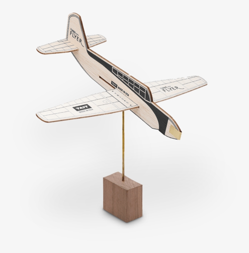 Turbo Flyer Black - Model Aircraft, transparent png #3001121