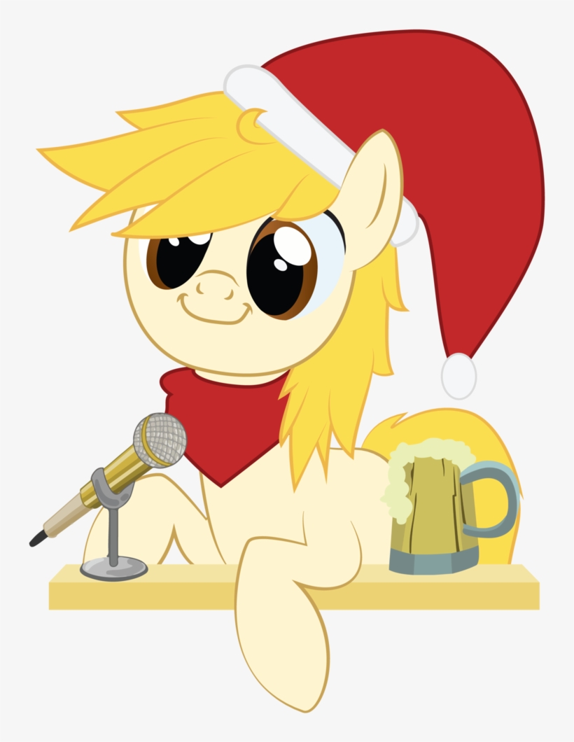 Cider, Hat, Microphone, Oc, Oc - Reveal The Image, transparent png #3001868
