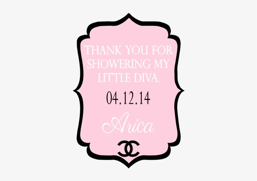 It's A Coco Baby Shower - Pink And Black Chanel Baby Shower Invitations, transparent png #3002243