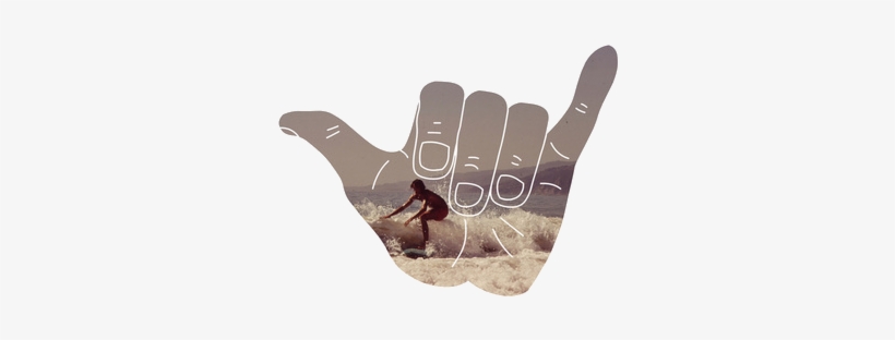 Sea And Surf Image - Hang Loose Quotes, transparent png #3002278