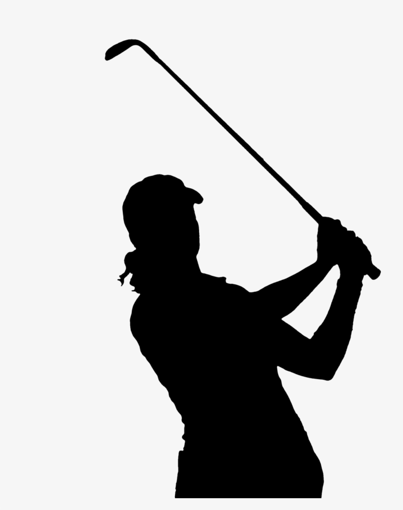 Golfer Silhouette Png, transparent png #3002307