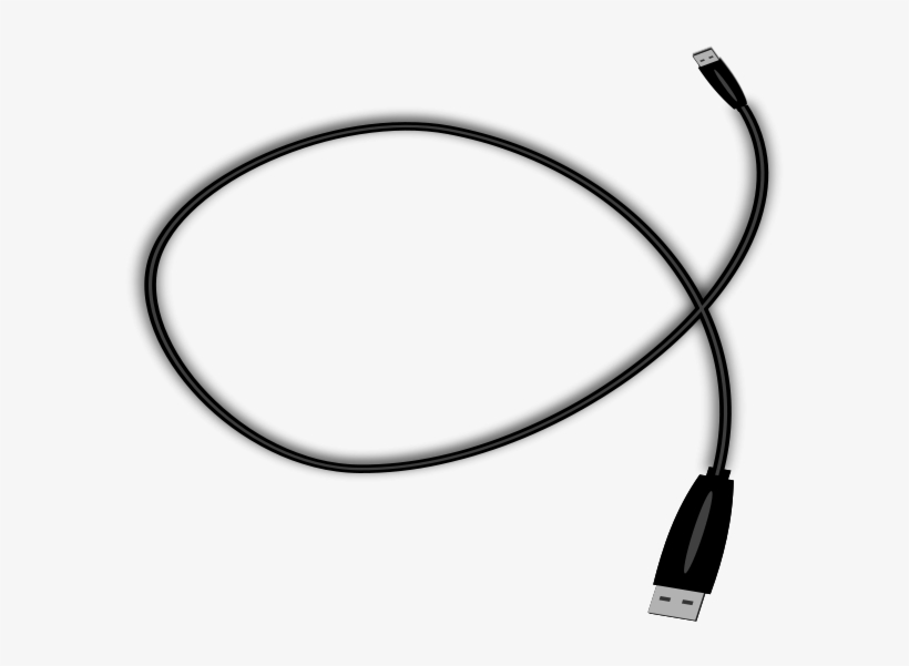 Usb Cable Tech Png Clip Arts For Web - Usb Wire Clip Art, transparent png #3002435