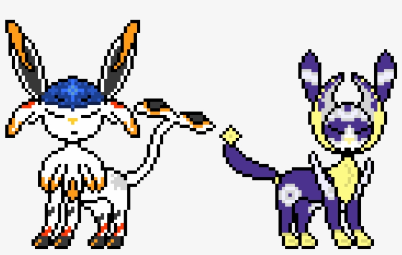 Solgaeon & Lunabreon - Cartoon, transparent png #3002460