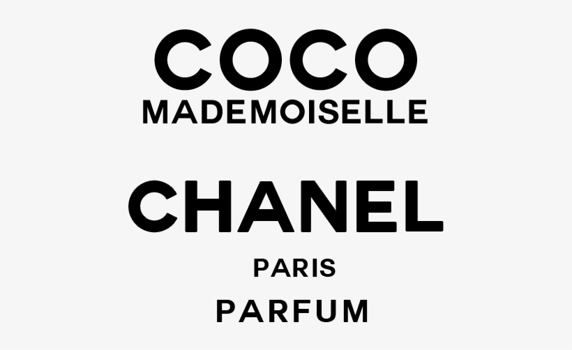 Coco Chanel Perfume Label - Logo Da Chanel Perfume - Free Transparent PNG  Download - PNGkey