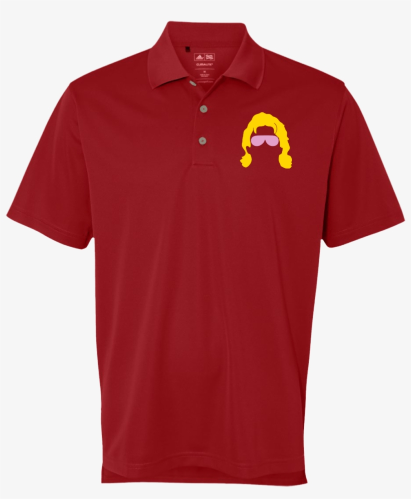 Flair Silhouette Adidas Golf Climalite - Polo Shirt, transparent png #3002795