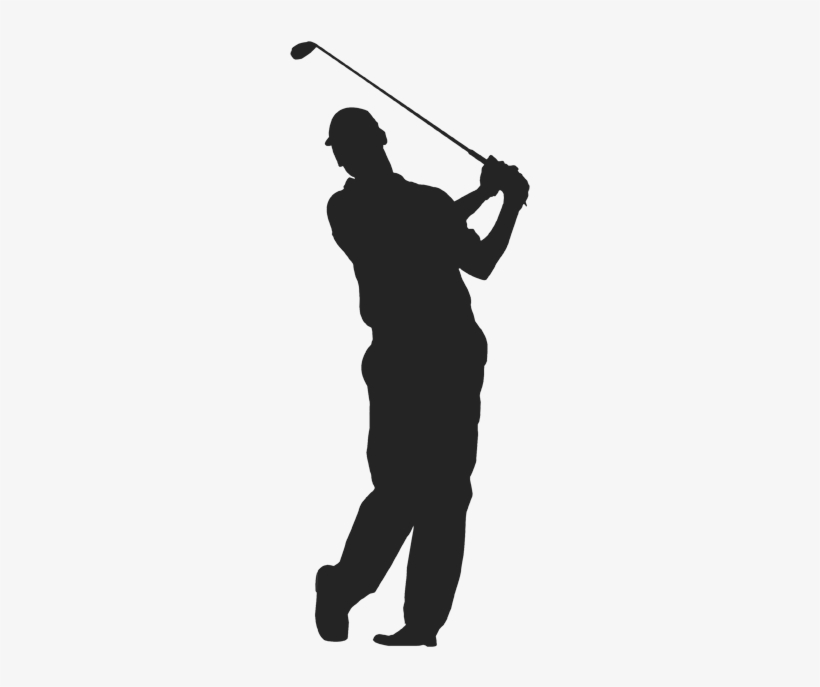 Unique Irish Golf - Golf Silhouette, transparent png #3002885