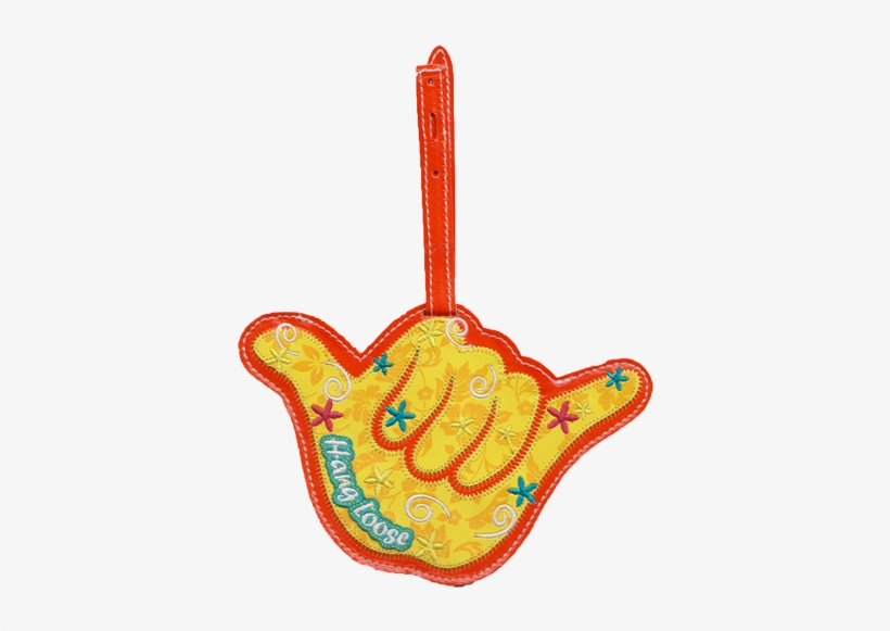 Hawaiian Identification Tag Vinyl Hang Loose, transparent png #3003035