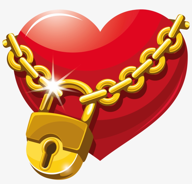 Heart With A Lock, transparent png #3003183
