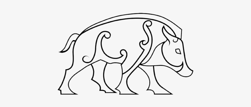 Boar - Pictish Bull, transparent png #3003496
