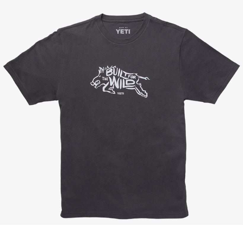 Built For The Wild Boar T-shirt - T-shirt, transparent png #3003998