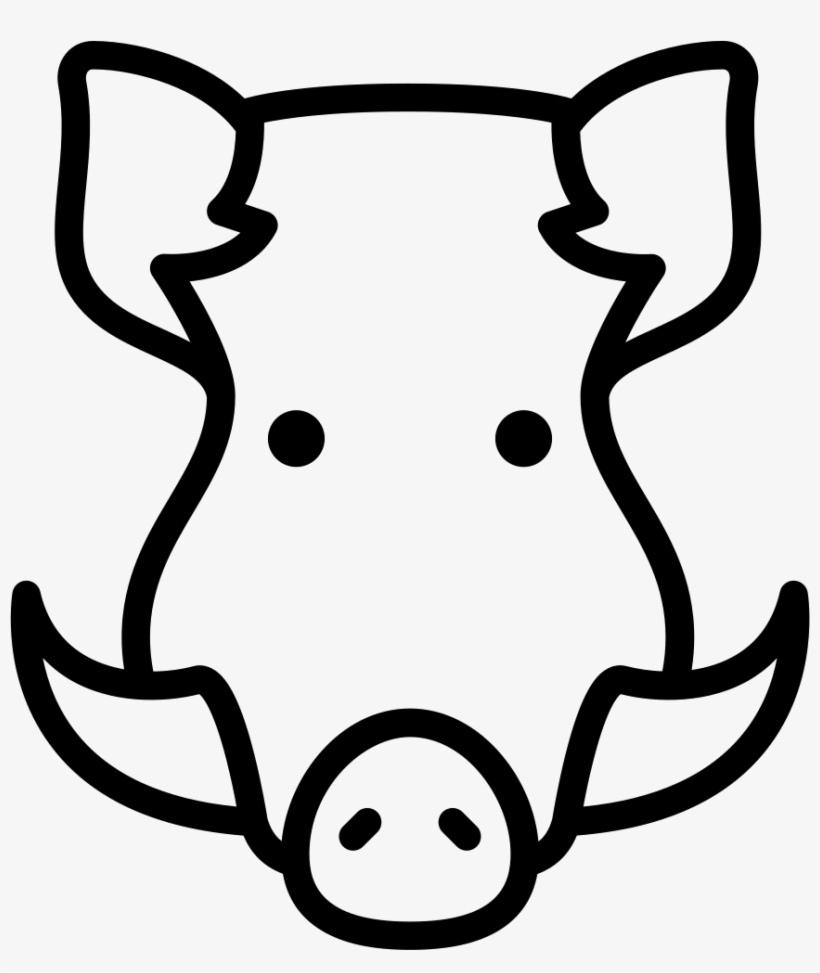 Boar Head Comments - Boar Head Icon, transparent png #3004438