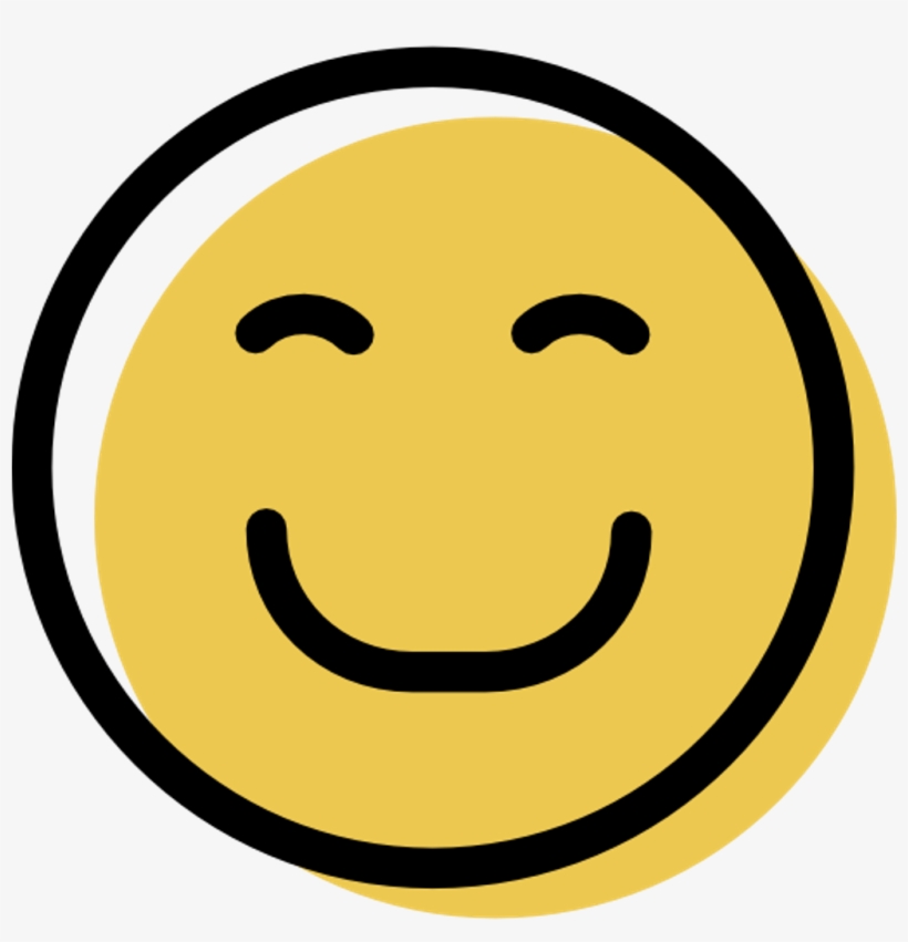 Happy Icon Happyface Face Emoji Smile Sonrisa Feliz - Happy Icon, transparent png #3004701
