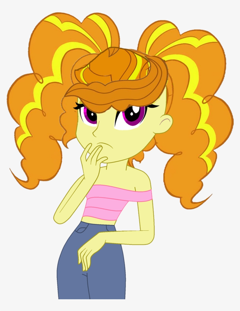 Adagio Dazzle, Adoragio, Alternate Hairstyle, Artist - Mlp Adagio Dazzle New Look, transparent png #3004809