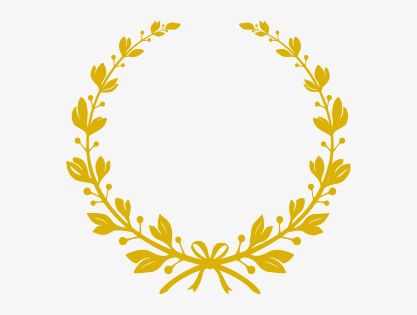 Imagem Relacionada Arabesco Dourado Png, Arabescos - Simple Floral Circle Border, transparent png #3005128