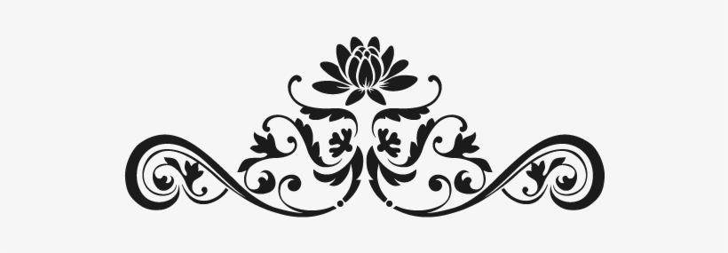 Adesivo De Parede Floral Arabesco - Someone You Love Becomes A Memory, transparent png #3005336