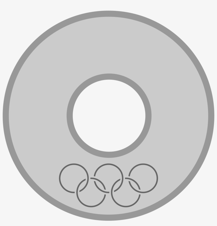 Olympic Silver Medal Png - Silver Medal, transparent png #3005868
