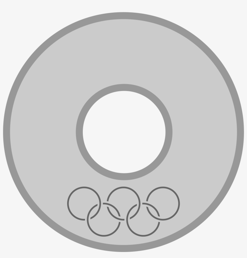 Olympic Silver Medal Png - Silver Medal, transparent png #3005868