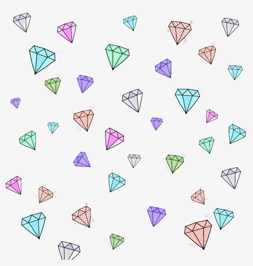 Diamonds Diamond Background Ftestickers Stickers Autoco - Johnny & Associates, transparent png #3005987