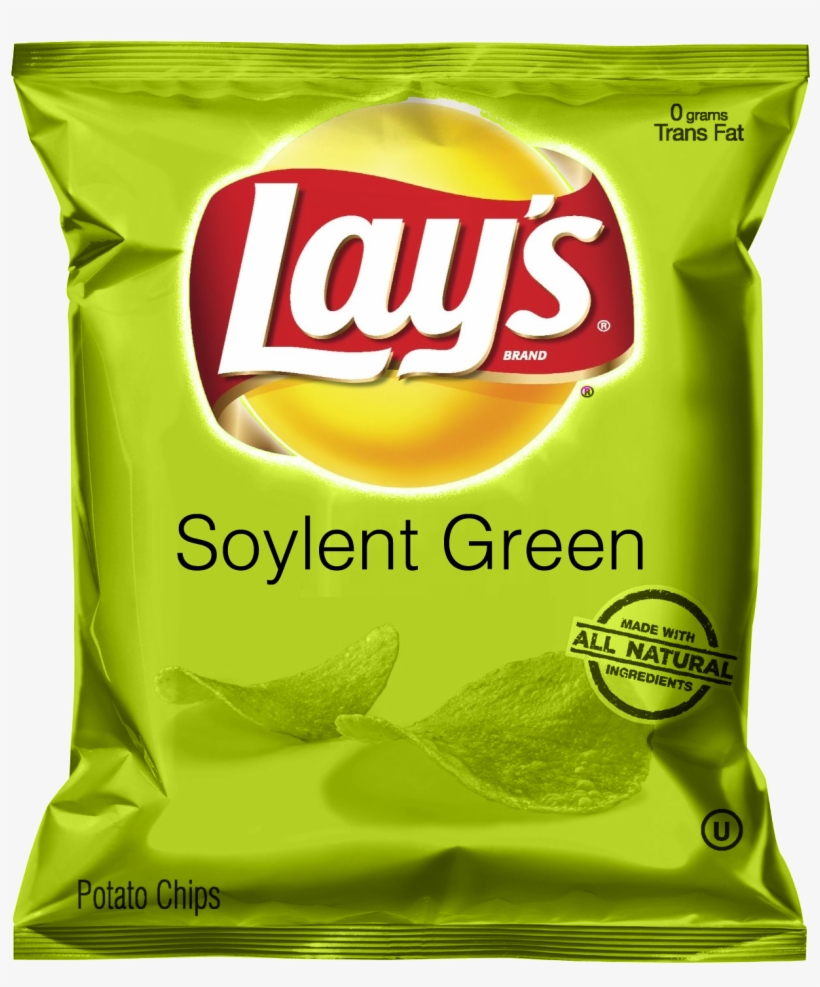 Soylent Green Lay's - Frito-lay Lay's Dill Pickle Potato Chips, transparent png #3006119