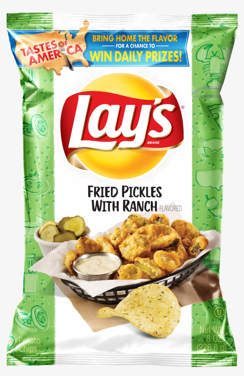 Fried Pickles With Ranch Chips, transparent png #3006404