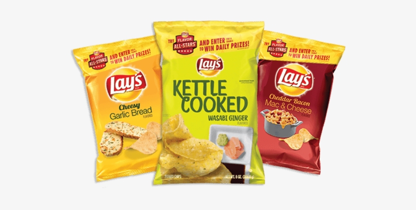 Specially Marked Bag Of Lay's All Star Flavors - Lays Kettle Cooked Olive Oil & Herbs Potato Chips, transparent png #3006587
