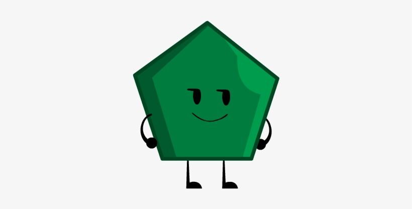 Shape Battle Green Pentagon By - Shape Battle Green Pentagon, transparent png #3006766