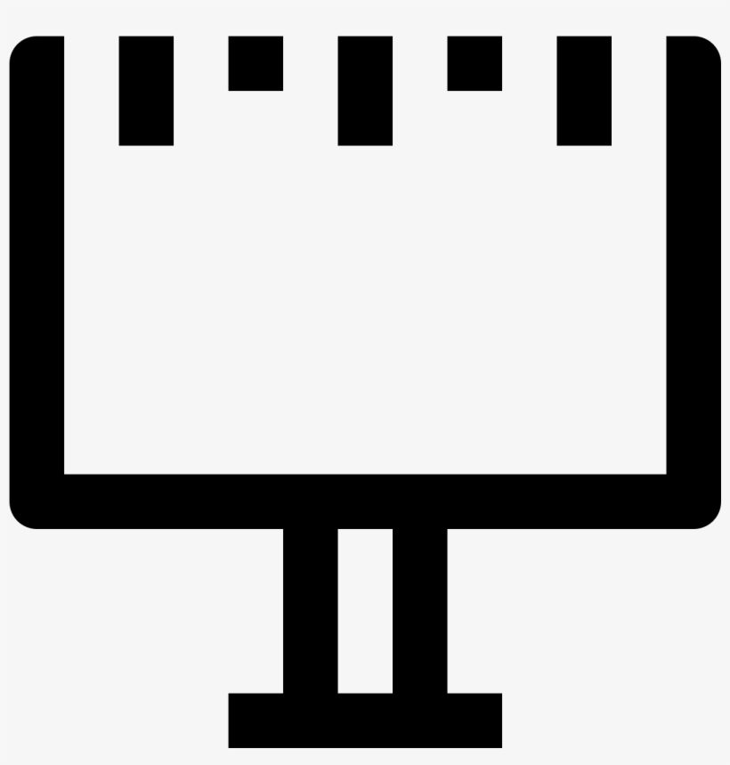 The Image Is Of A Rectangle With The Long Sides Horizontal - Icon, transparent png #3006872