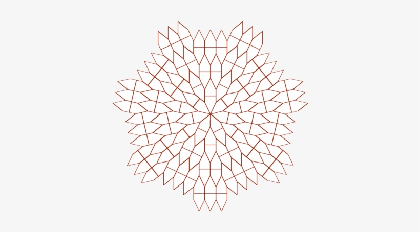 Nonperiodic Monohedral Pentagons Tilings - Example Of Art Symmetry, transparent png #3007116