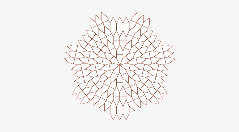 Nonperiodic Monohedral Pentagons Tilings - Example Of Art Symmetry, transparent png #3007116