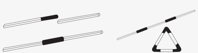 Make Joints Of Two As Shown Using Matchsticks And Cycle - Shape, transparent png #3007146