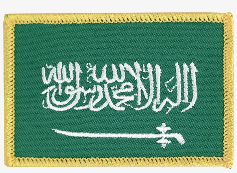 Saudi Arabia - Flag Patch - Saudi Arabia Flag, transparent png #3007501