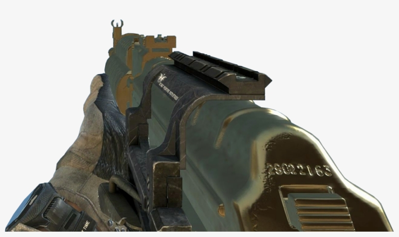 Ak-47 Gold Mw3 - Ak 47 Mw3 Gold, transparent png #3008188