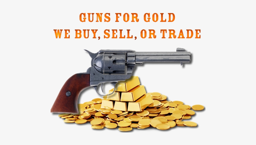 We Buy Your Gold, Silver, Or Platinum At A Fair Price - Ranged Weapon, transparent png #3008397