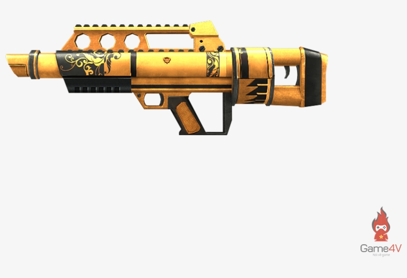 Cùng Soi Kho Vũ Khí Khổng Lồ Trong Truy Kích - Jack Hammer Gold Truy Kich, transparent png #3008505