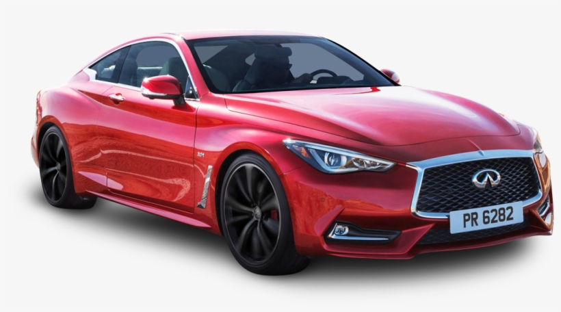 Red Infiniti Q60 Car Png Image - Infiniti Q60 Sport Tech, transparent png #3008652