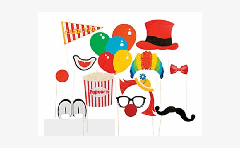 Carnival Costume Photo Booth Props 12pcs - Carnival Photo Booth Props ...