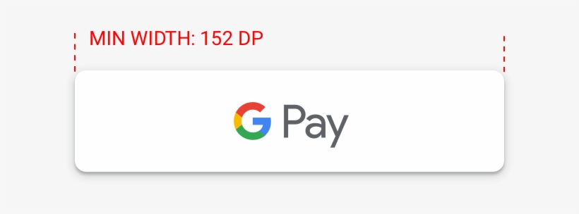 Google Pay Payment Button Minimum Width Illustration - Google, transparent png #3009363