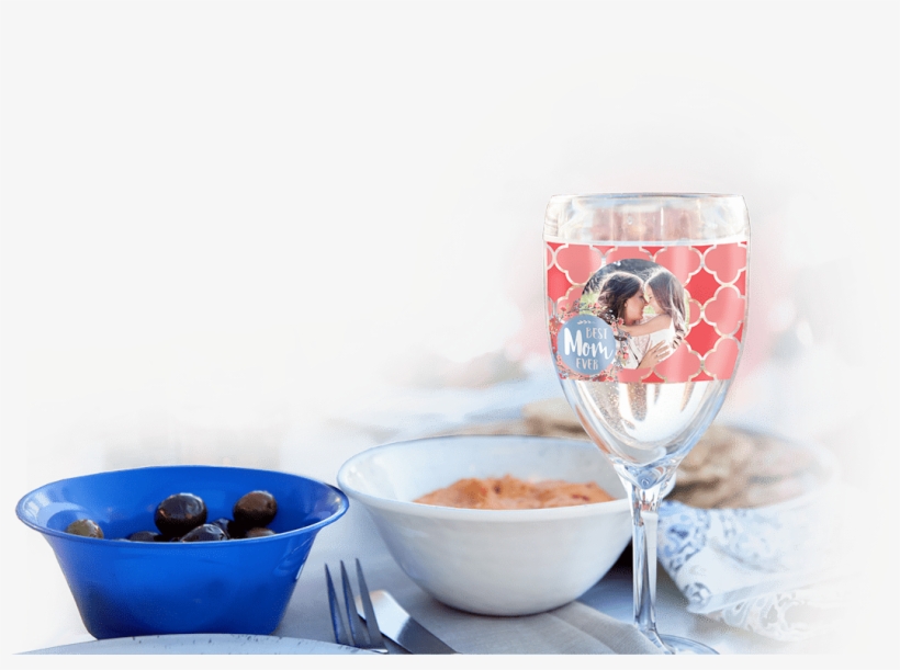 Customizable Wine Glass - Frosted Flakes, transparent png #3009875