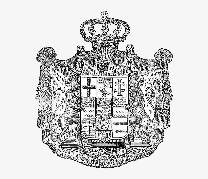 Wappen Kurhessen 1843 - Illustration, transparent png #3009974