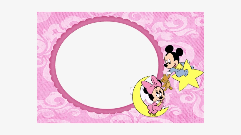 Molduras, Máscaras, Frames - Moldura Da Minnie Baby Png, transparent png #3010144