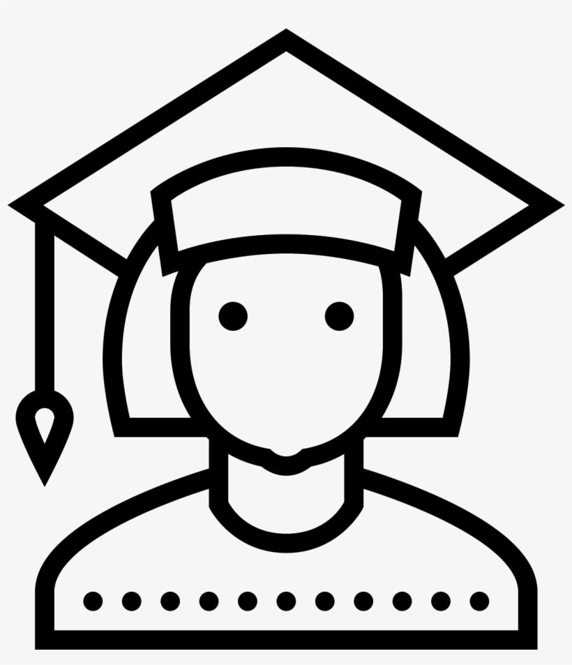 Graduate Icon - Listening Icon, transparent png #3010165