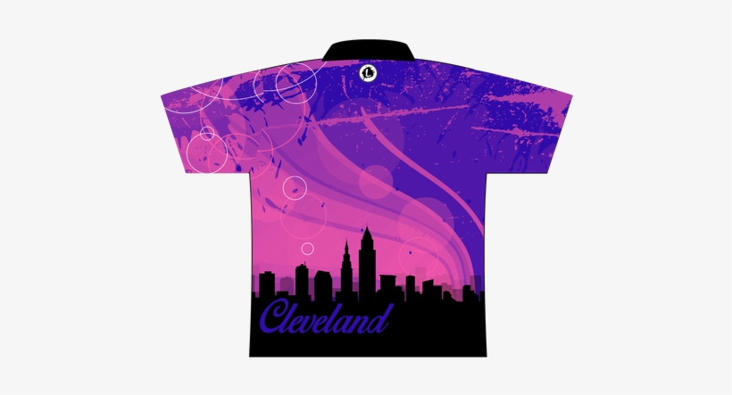 Junior Gold Cleveland - Bowling Shirt, transparent png #3011485