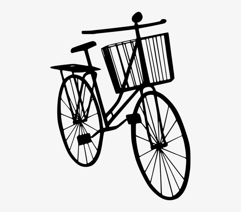 Bicycle Silhouette, transparent png #3011836