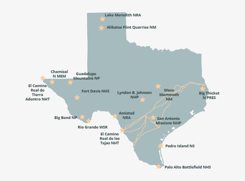 National Parks In Texas Map - Texas A&m University, transparent png #3012419