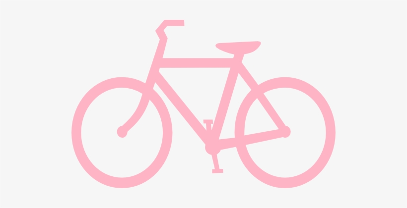 Bicycle Colour Pink 1 Svg Scalable Vector Graphics - Bicycle Svg, transparent png #3012484